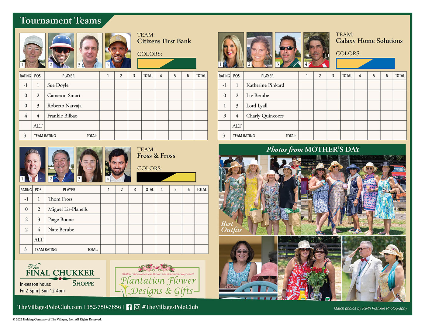 The Villages Polo Club Program